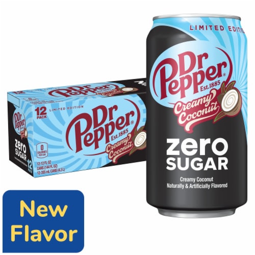 Dr Pepper Creamy Coconut Zero Sugar Soda - Simple Pick