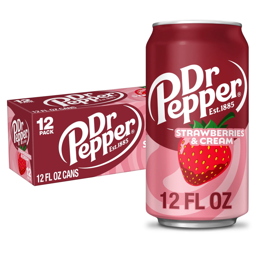 Dr Pepper Strawberries & Cream Soda - Easy Style