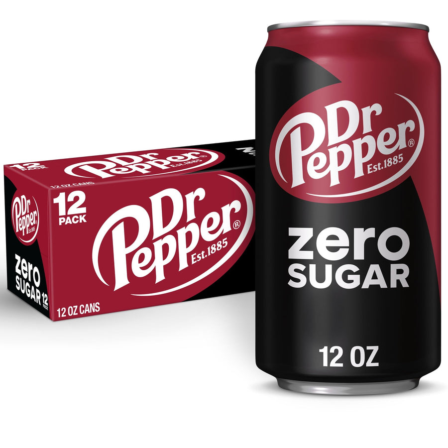 Dr Pepper Zero Sugar Soda - Light Sip
